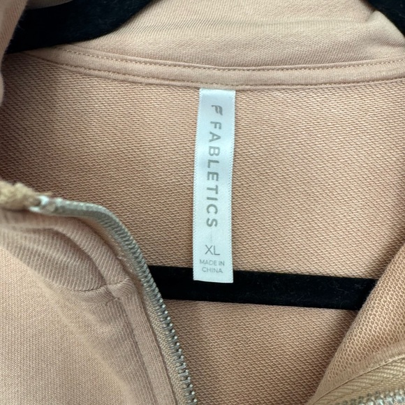 Fabletics Lightweight Go-To Half Zip Sweatshirt - Picture 8 of 8